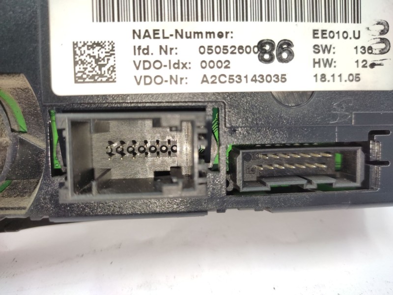 Mando Climatizador 64116983944 64119199259  - Bmw 1 (e87) 118 D 5
