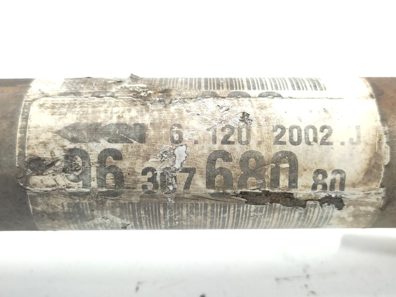 Transmision Delantera Derecha 9630768080 3273aq  - Peugeot 206 Berlina Xr 5