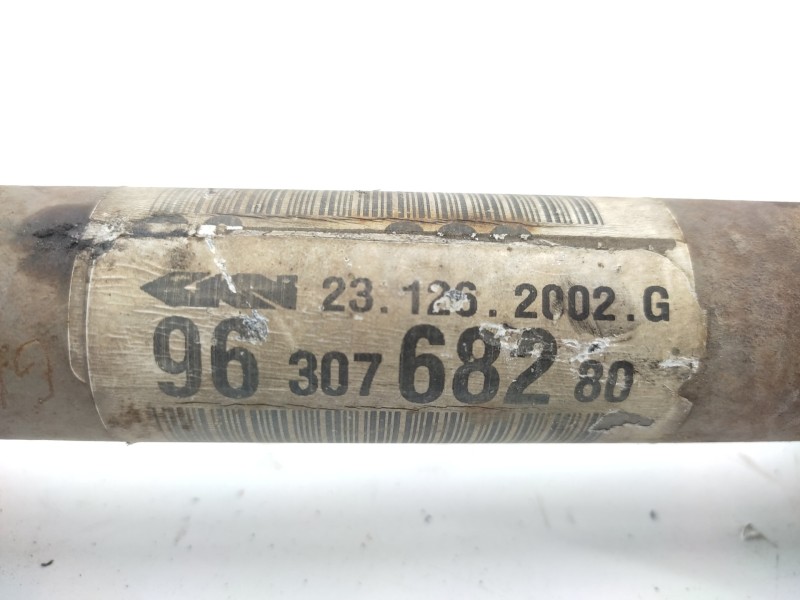 Transmision Delantera Izquierda 9630768280 3272ap  - Peugeot 206 Berlina Xr 4
