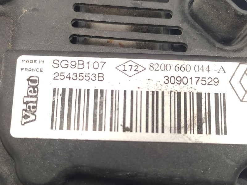 Recambio de alternador para dacia sandero básico referencia OEM IAM 8200660044 SG9B107 7711134753