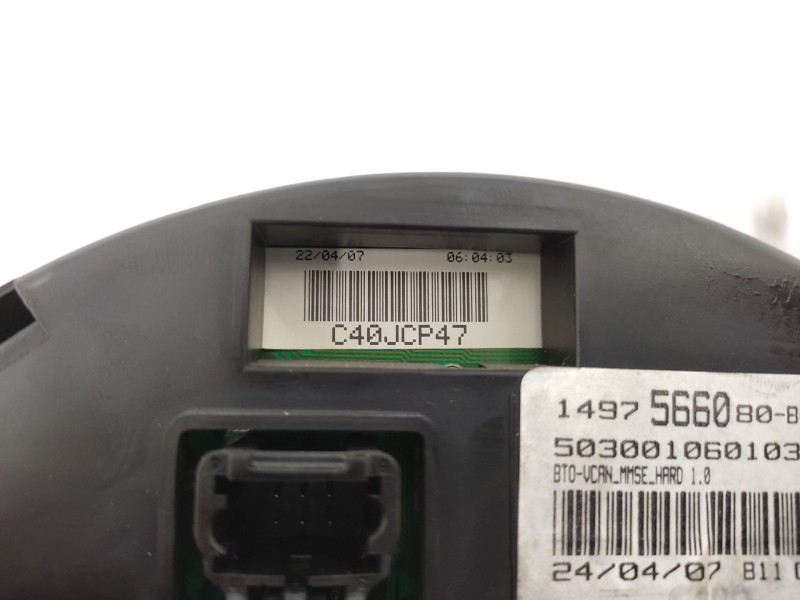 Cuadro Instrumentos 1497566080 610326  - Peugeot 807 St Pack 5