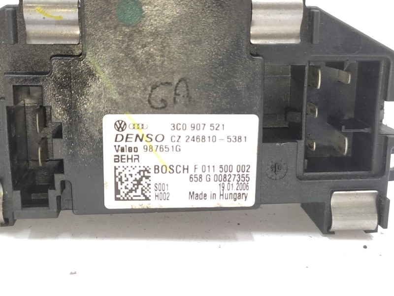 Resistencia Calefaccion 3c0907521  - Volkswagen Jetta (1k2) 2.0 Tdi 3
