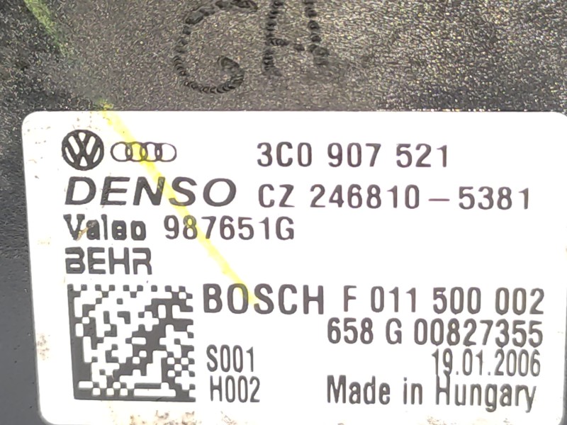 Resistencia Calefaccion 3c0907521  - Volkswagen Jetta (1k2) 2.0 Tdi 4