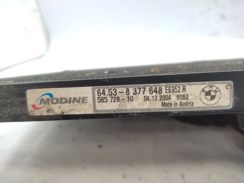 Condensador / Radiador Aire Acondicionado 64538377648  - Bmw 3 (e46) 320 D 3