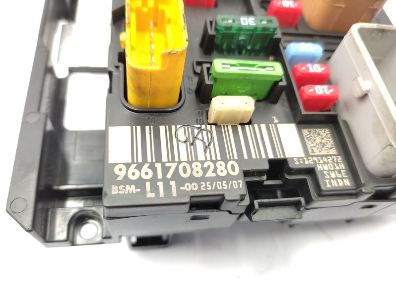 Recambio de caja reles / fusibles para peugeot 207/207+ (wa_, wc_) 1.6 hdi referencia OEM IAM 9661708280 6500FH 