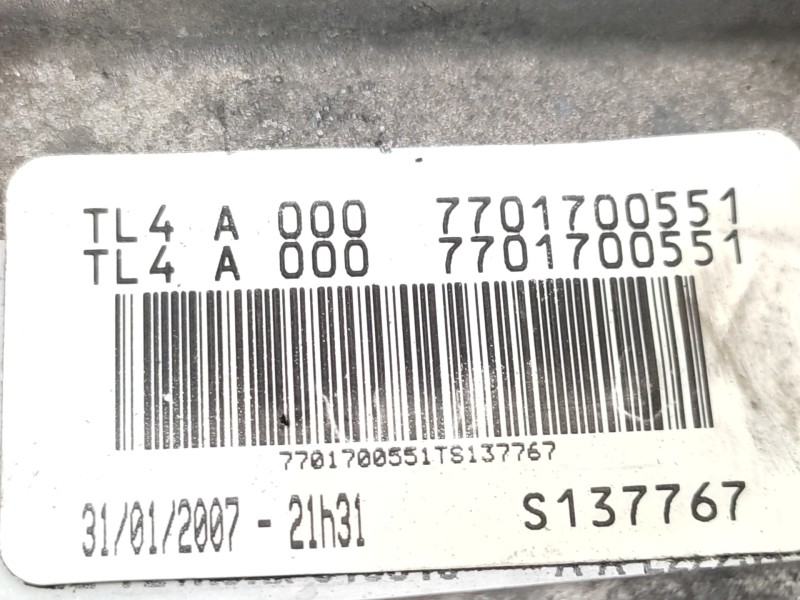 Caja Cambios Tl4a000 7701477995  - Renault Scenic Ii Grand Confort Authentique 8