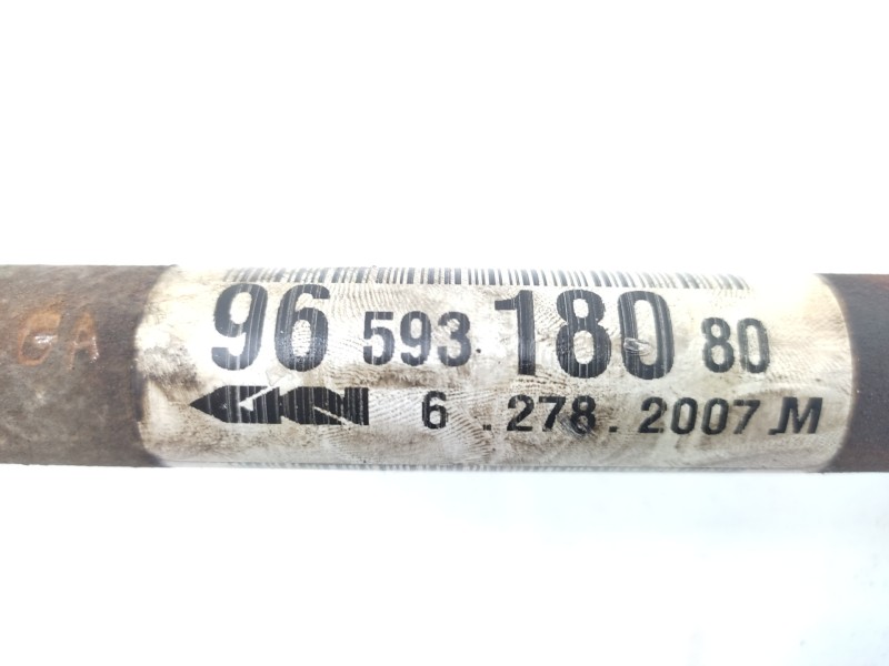 Transmision Delantera Izquierda 9659318080 3272pv  - Peugeot 207 Sport 2