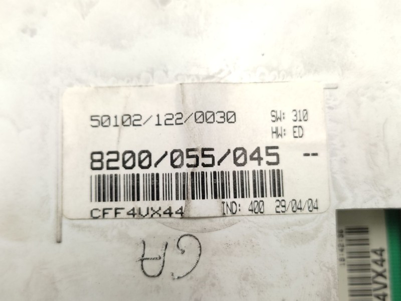 Cuadro Instrumentos 8200055045  - Renault Kangoo (kc0/1_) D 65 1.9 (kc0e, Kc02, Kc0j, Kc0n) 7