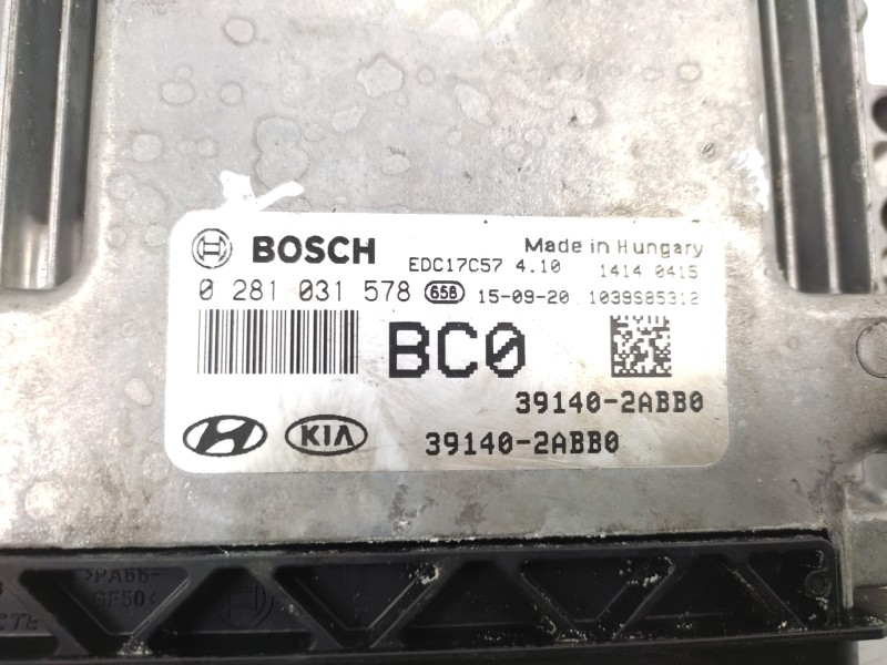 Centralita Motor Uce 391402abb0 0281031578  - Hyundai I30 Cw (pd) Family + 2