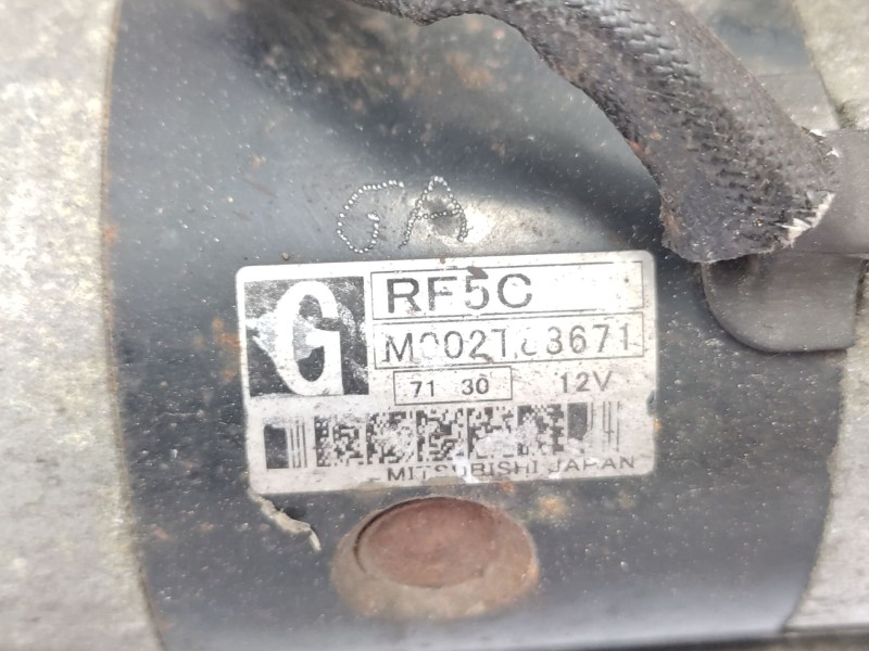 Motor Arranque Rf5c18400 M002t88671 - Mazda 3 (bk) 2.0 Mzr-cd (bk14) 5