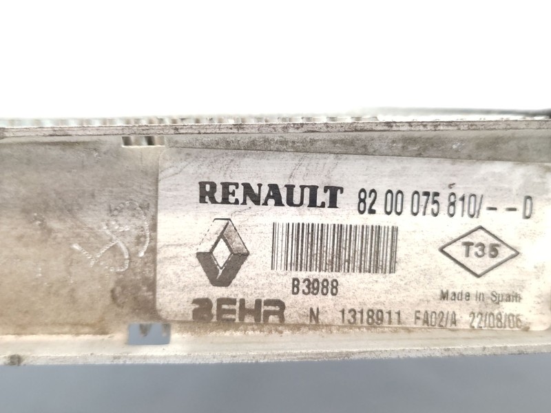 Intercooler 8200075810  - Renault Espace Iv (jk0/1_) 2.2 Dci (jk0h) 3