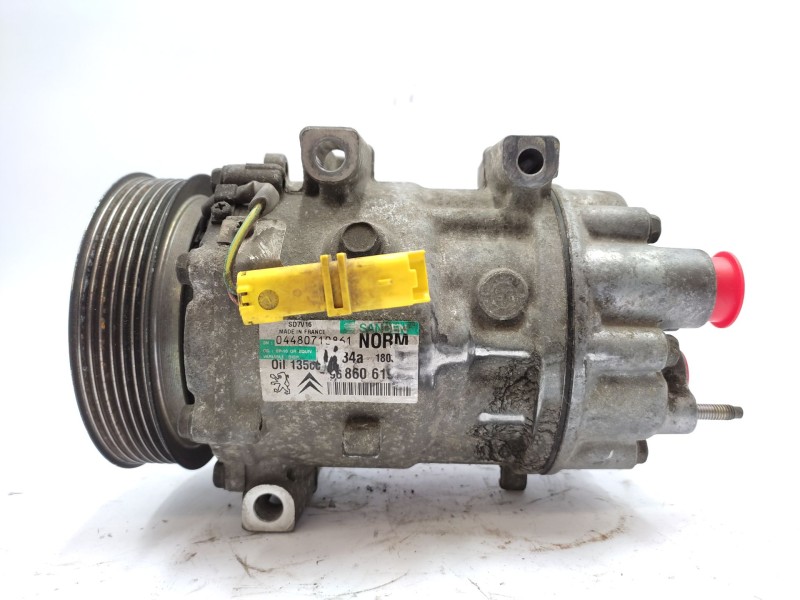 Compresor Aire Acondicionado 9686061980 6453yw Sd7v161803 - Peugeot Expert Tepee (vf3x_) 2.0 Hdi 120 4x4 3