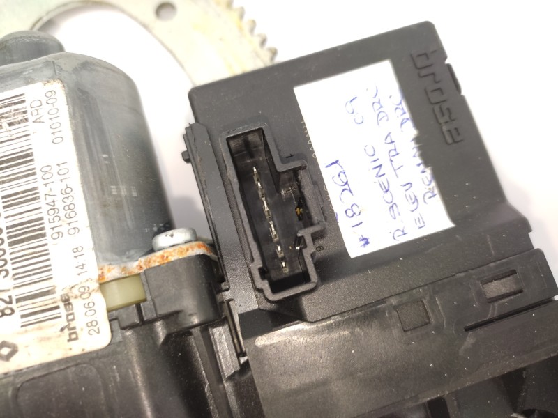 Elevalunas Trasero Derecho 827300005r 915947100 916836101  - Renault Scenic Iii 1.2 16v 5