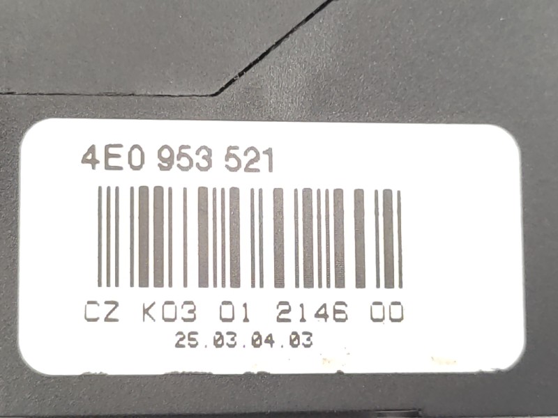 Mando Multifuncion 4e0953521  - Audi A4 Berlina (8e) 1.9 Tdi (96kw) 3