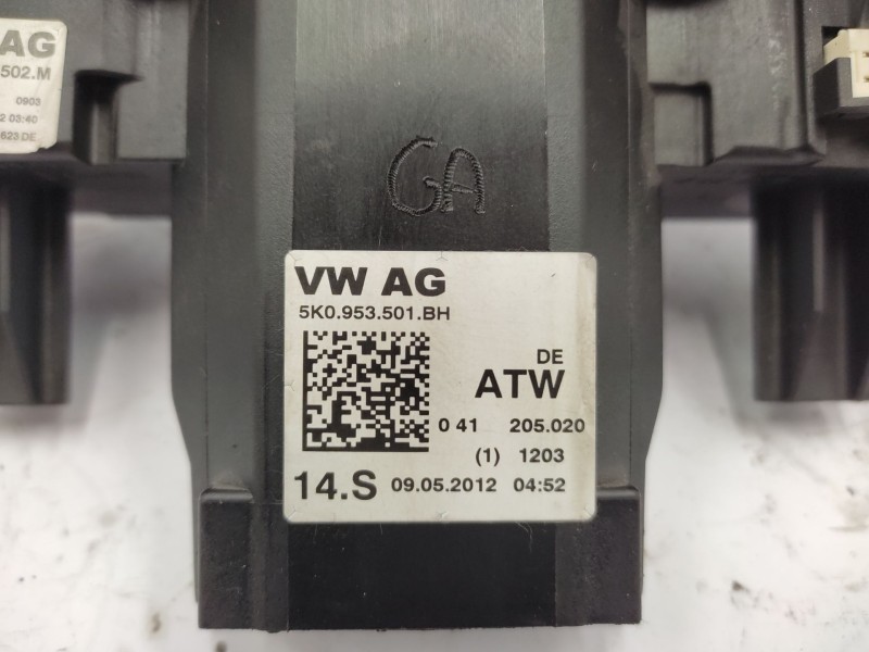 Mando Multifuncion 5k0953501bh 5k0953502m  - Volkswagen Touran (1t3) 2.0 Tdi 5