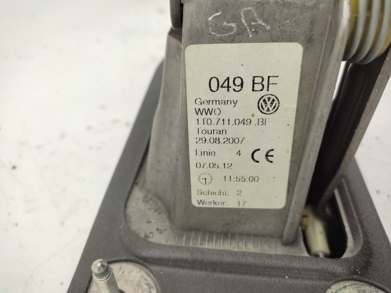Palanca Cambio 1t0711049bf 1x0711050a  - Volkswagen Touran (1t3) 2.0 Tdi 3