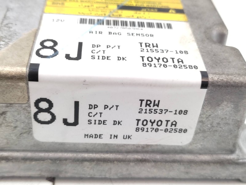 Kit Airbag 4513002290b0 7397002060  - Toyota Auris 2.0 D-4d Cat 7