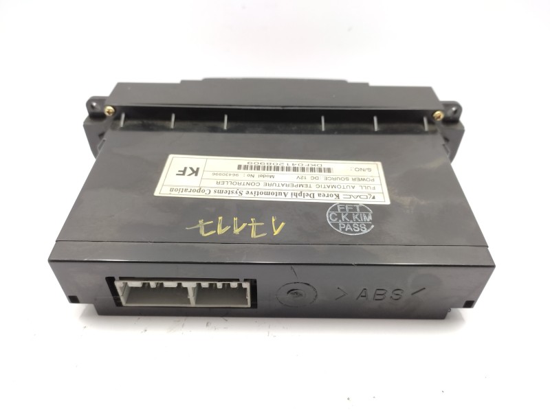 Mando Climatizador 96430996  - Chevrolet Lacetti 2.0 Diesel Cat 3