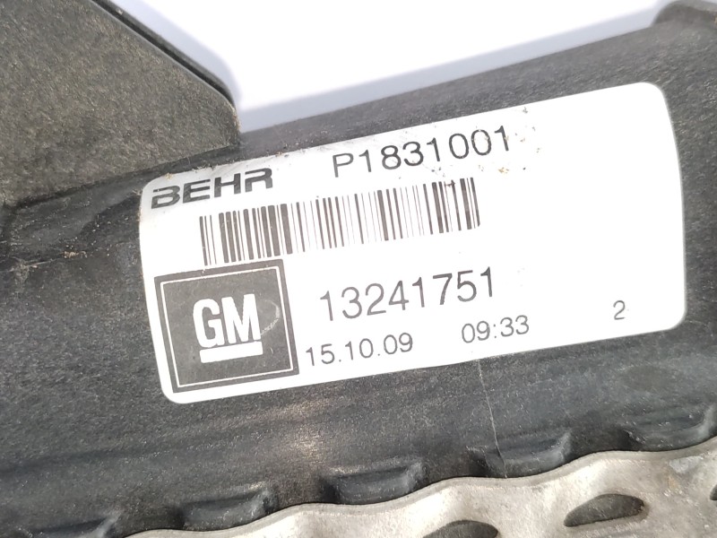 Intercooler 13241751  - Opel Insignia Berlina 2.0 16v Cdti 4