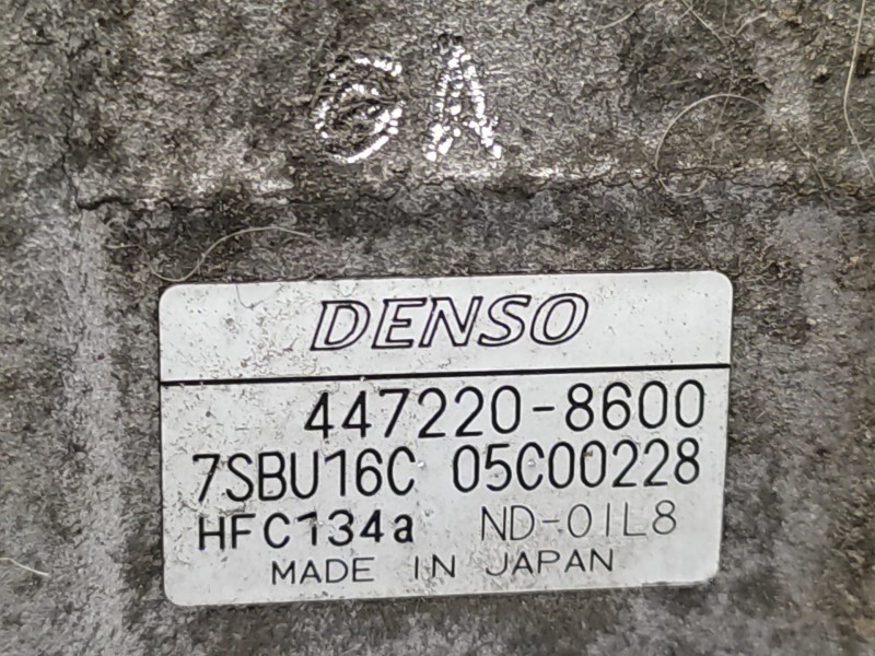 Recambio de compresor aire acondicionado para opel zafira a elegance referencia OEM IAM 4472208600 24430230 