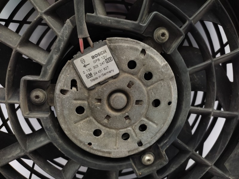 Electroventilador 9133063 0130303837 9133061 - Opel Zafira A Elegance 4