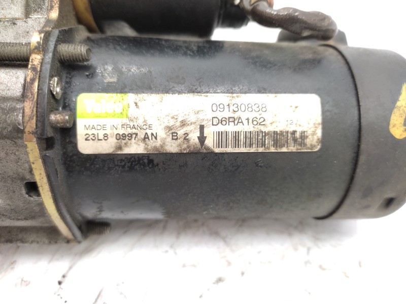 Motor Arranque 09130838 D6ra162  - Opel Astra G Berlina 1.6 16v 7