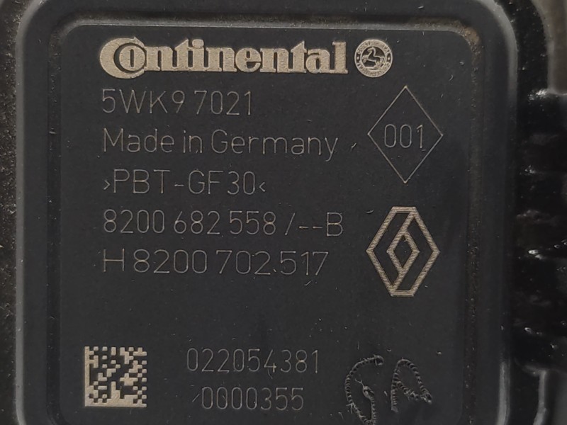 Caudalimetro 8200702517 5wk97021 8200682558 - Renault Clio Iv 1.5 Dci Diesel Fap 6