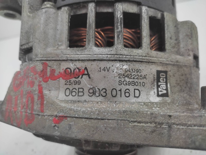Alternador 06b903016d 043190 Valeo - Audi A4 Berlina (8e) 1.8 T Quattro 2