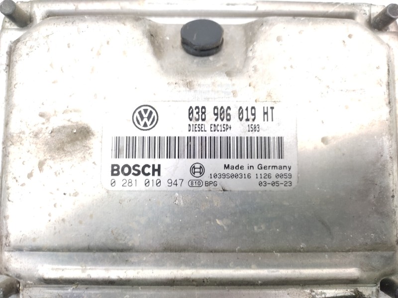 Centralita Motor Uce 038906019ht 0281010947  - Seat Ibiza (6l1) Stella 6