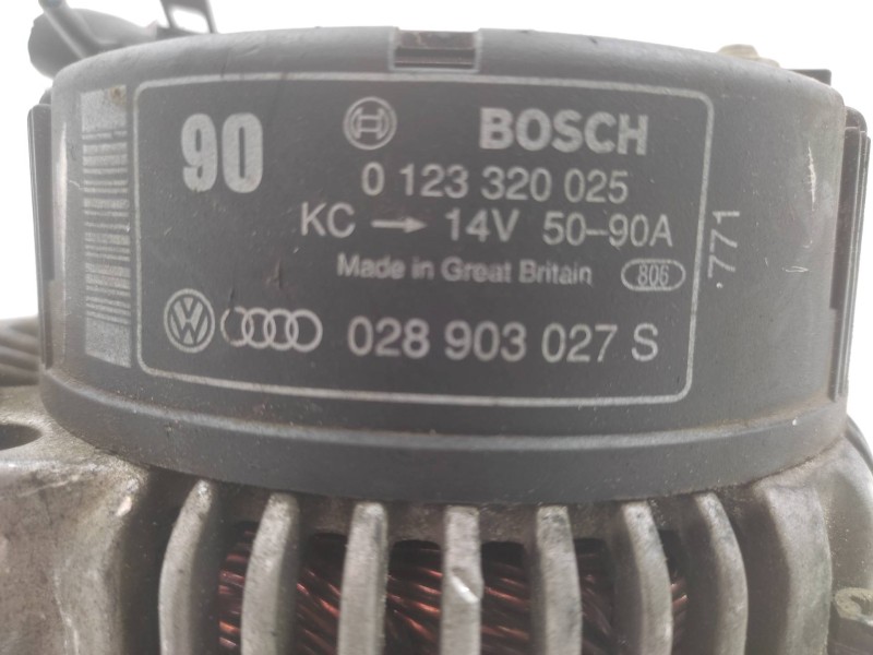 Alternador 028903027s 0123320025 Bosch - Volkswagen Passat Berlina (3b2) Highline 4