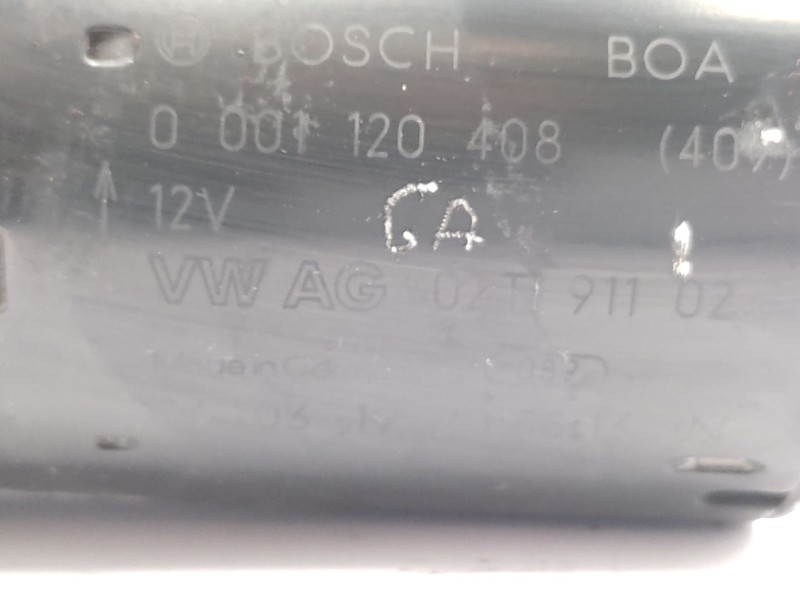 Motor Arranque 02t911023m 0001120408 - Seat Altea (5p1) 1.6 6
