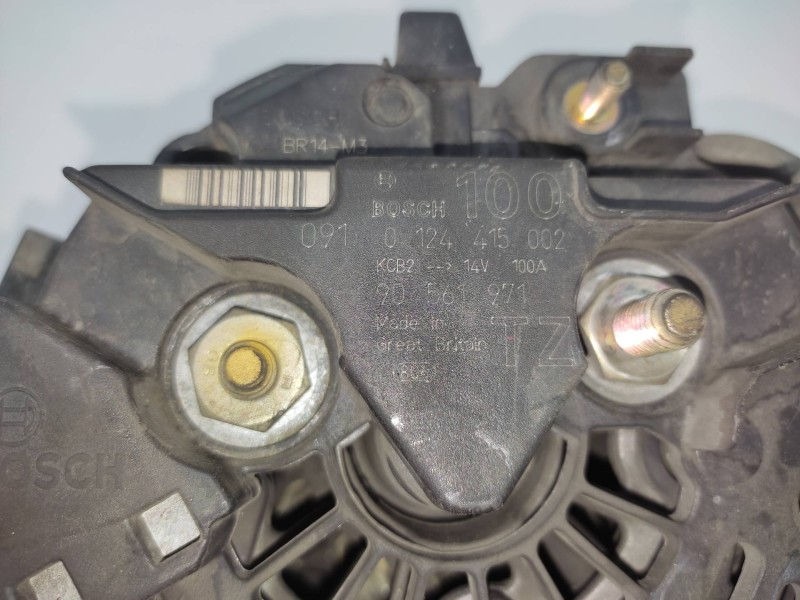 Alternador 90561971 0124415002 Bosch - Opel Zafira A Elegance 3