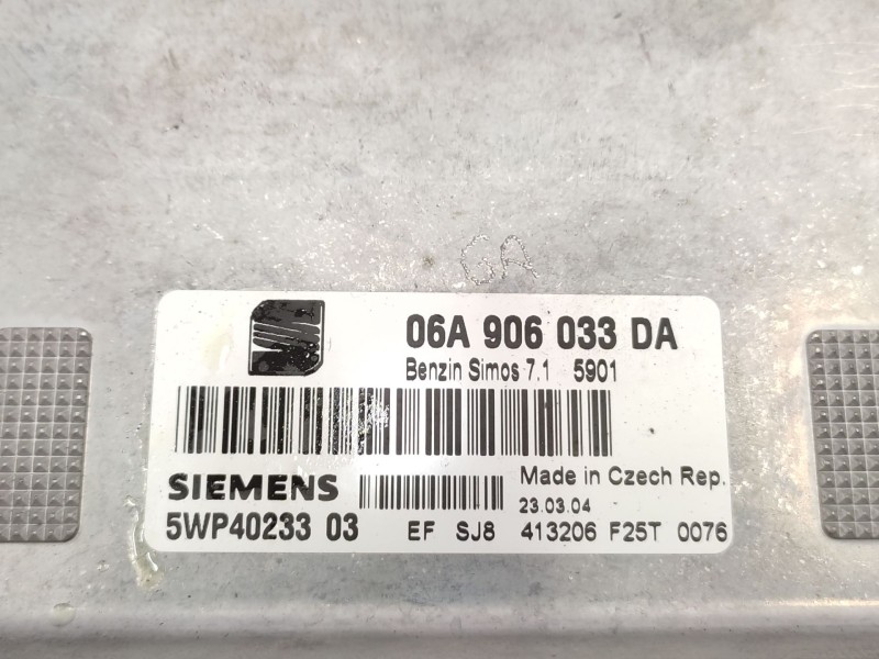 Centralita Motor Uce 06a906033da  - Seat Altea (5p1) 1.6 3
