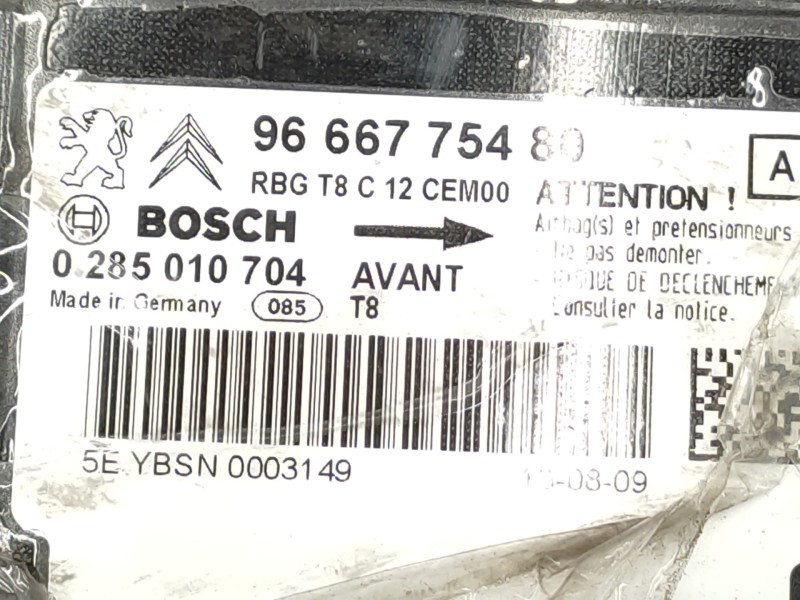 Kit Airbag 4112pf  - Peugeot 3008 Premium 11
