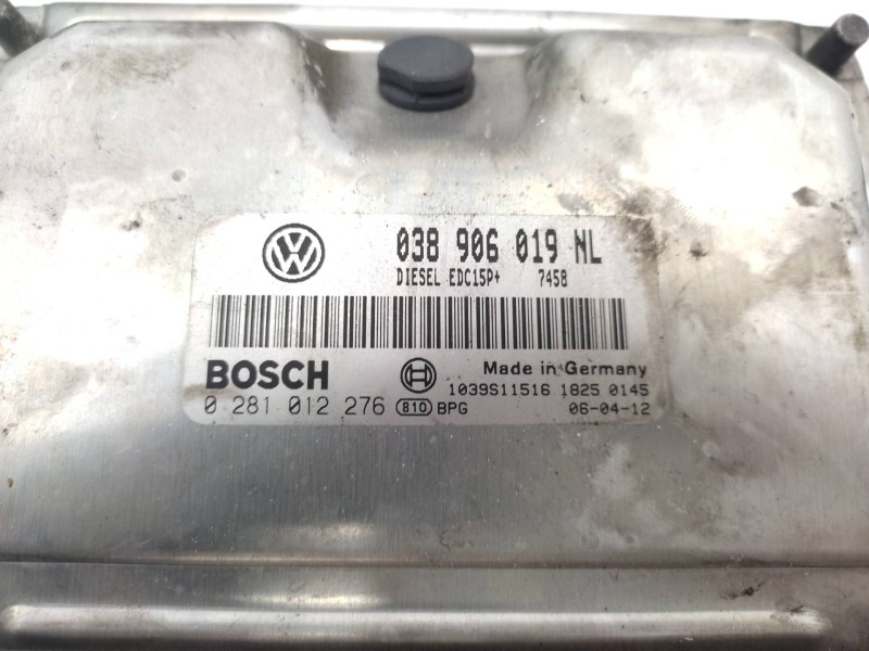 Centralita Motor Uce 038906019nl 0281012276  - Seat Ibiza (6l1) 1.9 Tdi 4