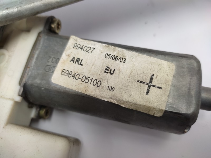 Elevalunas Trasero Izquierdo 6984005100  - Toyota Avensis Berlina (t25) 2.0 D-cat 6