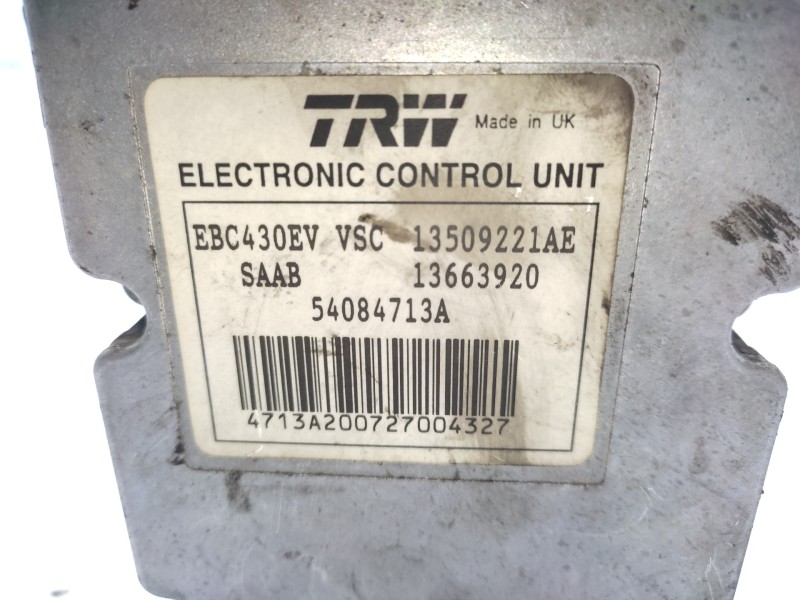 Abs 64274311 12801324 13663920 - Saab 9-3 Berlina 1.9 Tid Cat 5