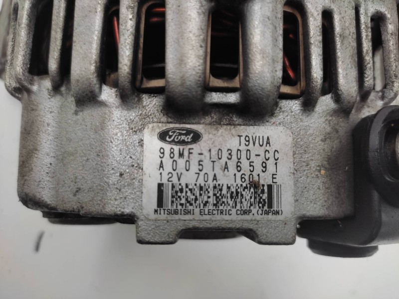 Alternador A005ta6591 98mf10300cc Mitsubishi - Ford Fiesta Berlina (dx) Ambiente 4