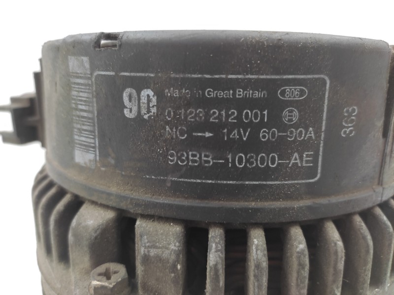 Alternador 93bb10300ae 0123212001 Bosch - Ford Mondeo Berlina (gd) Clx 4