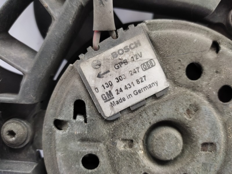 Electroventilador 24431827 0130303247  - Opel Zafira A Sport 4