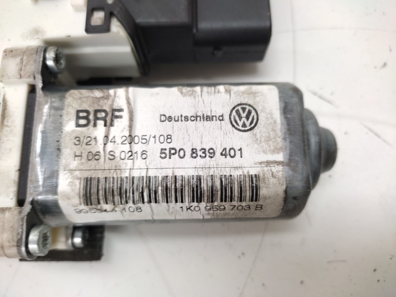 Elevalunas Trasero Izquierdo 5p0839401 1k0959703b  - Seat Altea (5p1) 1.9 Tdi 2