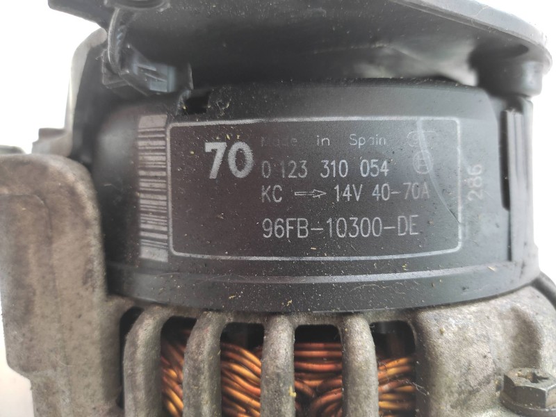 Alternador 96fb10300de 0123310054  - Ford Ka (ccq) Básico 5