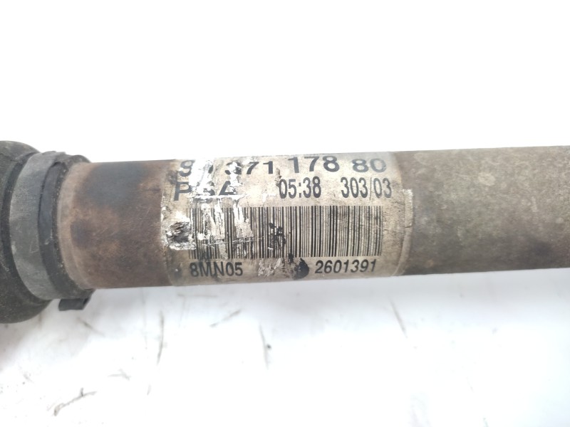 Transmision Delantera Derecha 9637117880 9812781280  - Peugeot 307 (s1) Xs 4