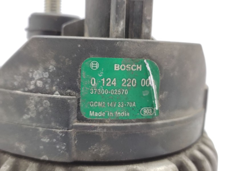 Alternador 3730002570 0124220008 - Hyundai I10 I (pa) 1.1 7