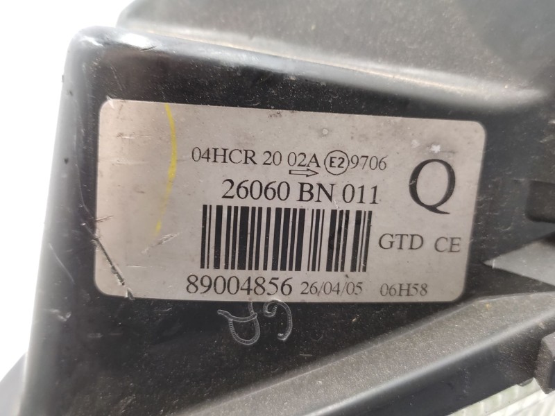 Faro Izquierdo 26060bn011 89004856 - Nissan Almera (n16/e) Ambience 4