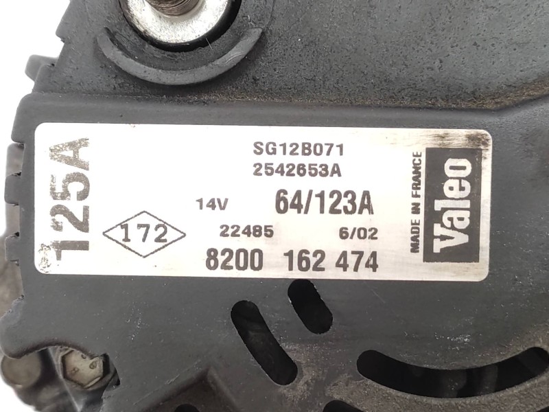 Alternador 8200162474 Sg12b071 8251641 - Volvo S40 Berlina 1.9 Diesel Cat 7