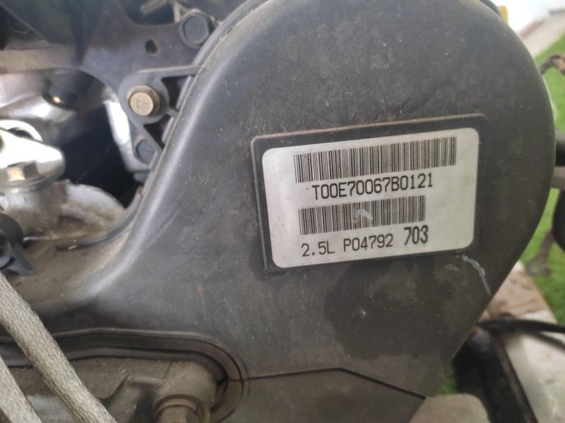 Motor Completo Eeb H00  - Chrysler Stratus Berlina (ja) 2.5 Cat 2