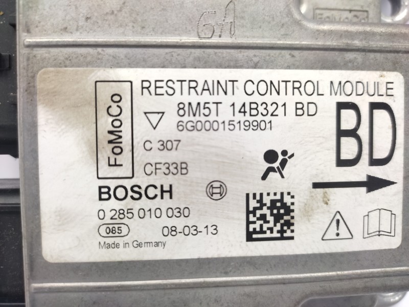 Centralita Airbag 8m5t14b321bd 0285010030 1717369 - Ford Focus Turnier (cb4) Trend 6