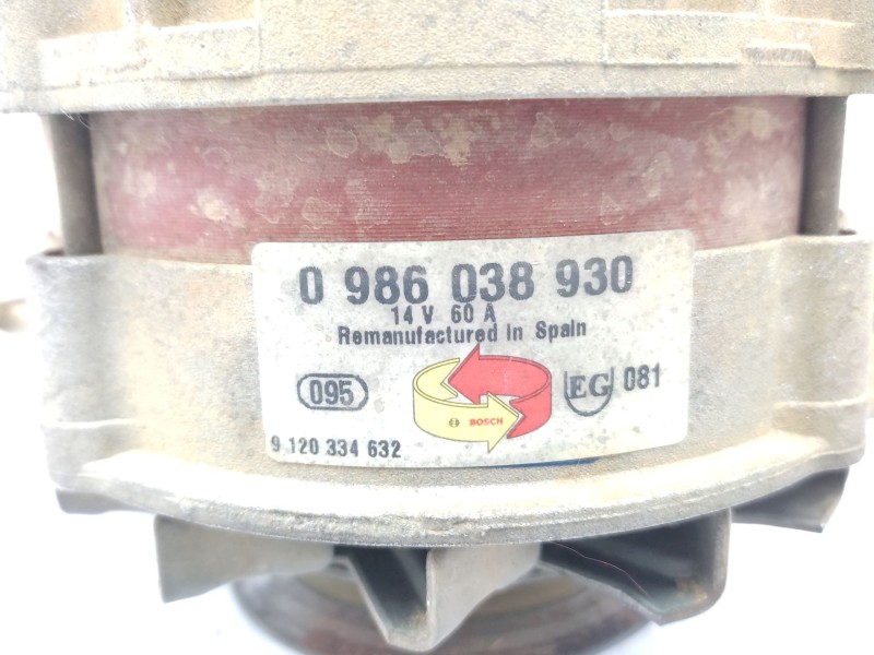 Alternador 2310043g06 0986038930 - Nissan Terrano (wd21) 2.7 Td 6