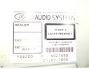 SISTEMA AUDIO / RADIO CD 8M5T18C815AB 1818662 